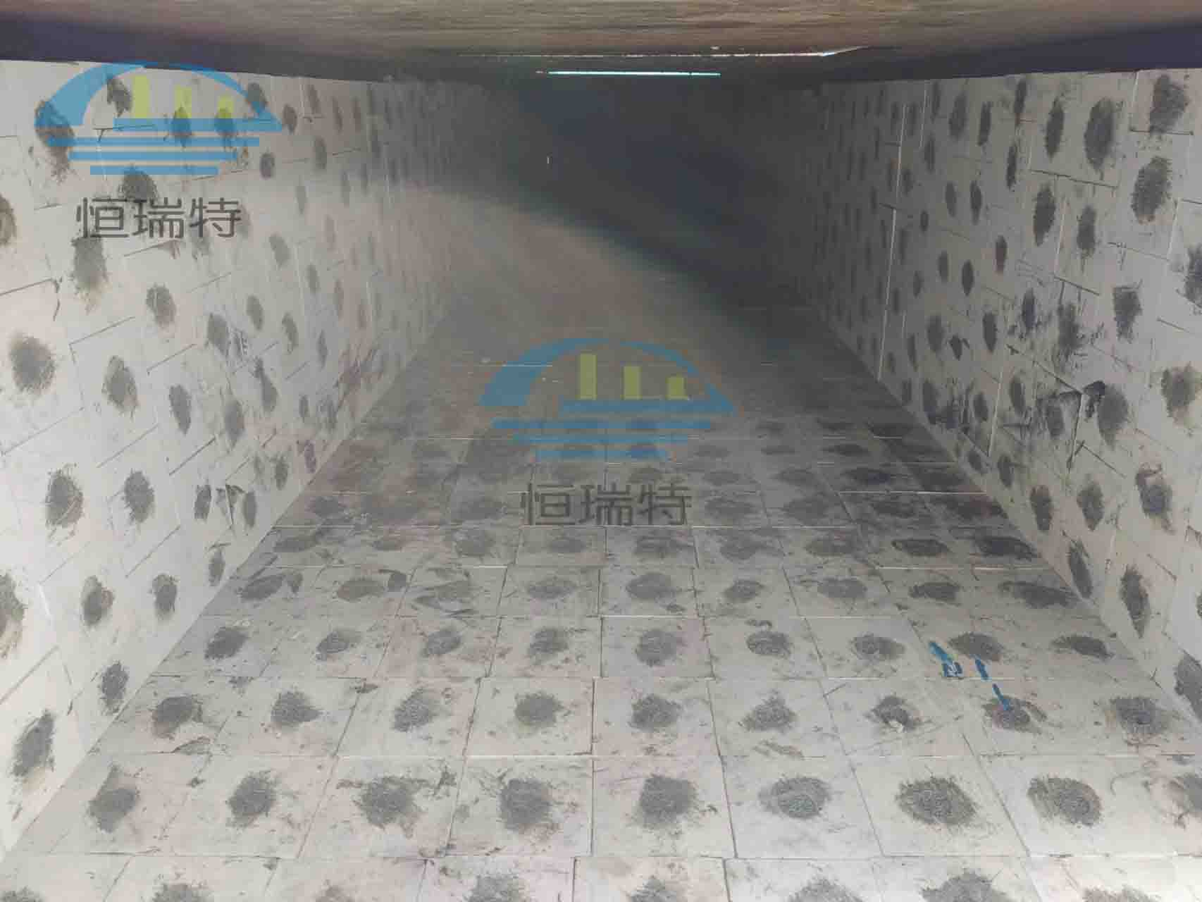 荆州市福兴建材股份有限公司粉末设备做耐磨陶瓷防磨施工及全部防磨材料供货